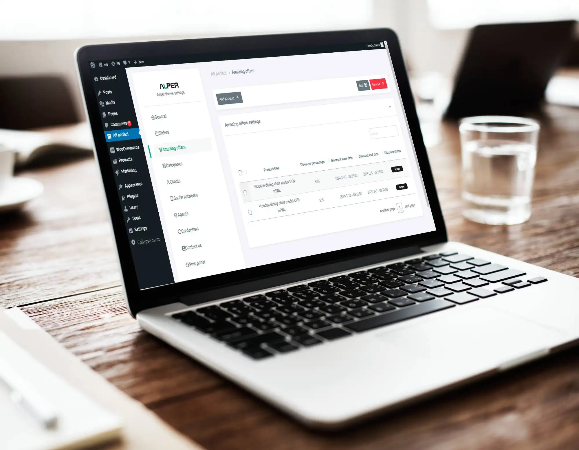 Web template